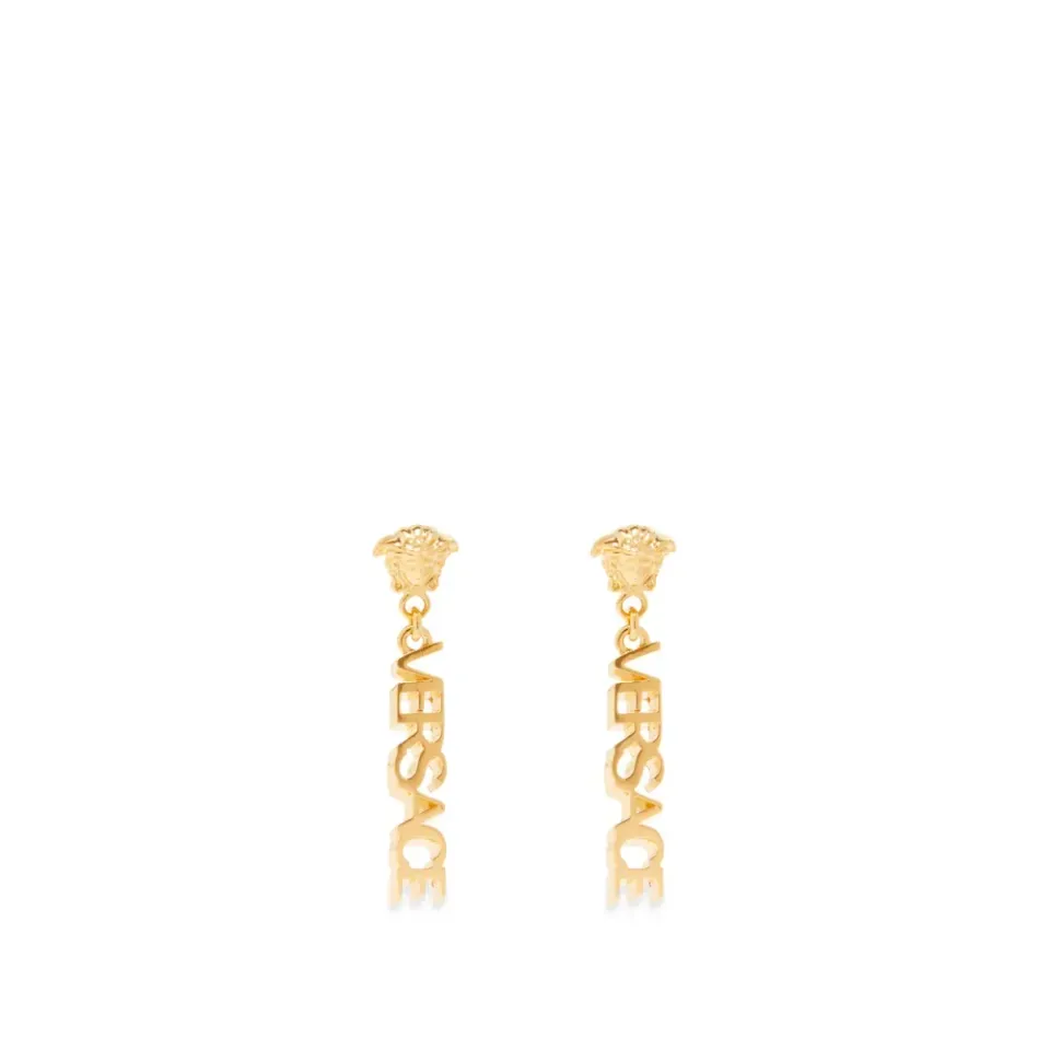 Medusa Logo Earrings