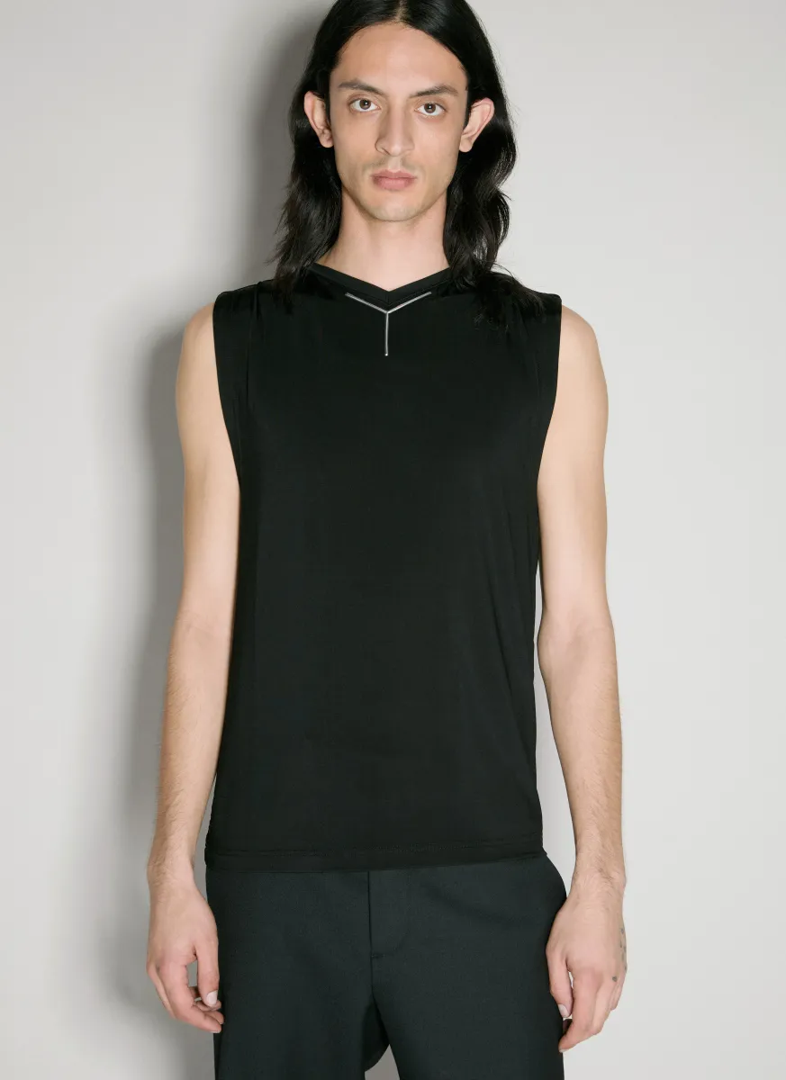 Y Chrome Tank Top