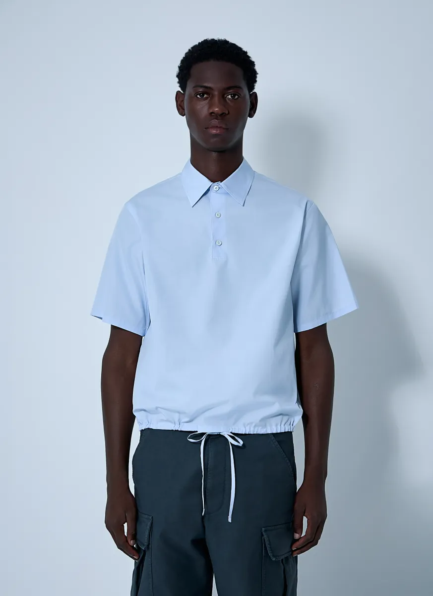 Short-Sleeve Cotton Shirt