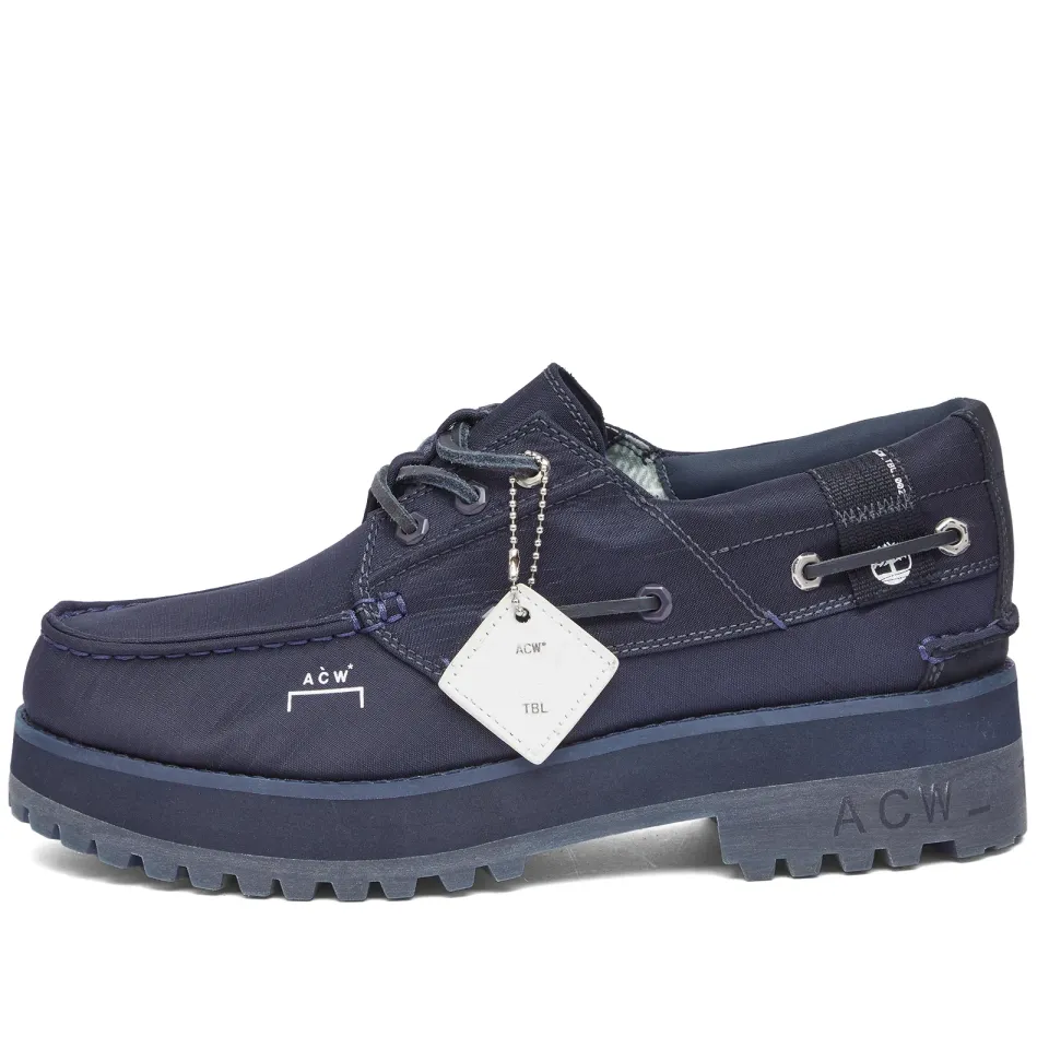 A-COLD-WALL* x Timberland 3 Eye Boat Shoe