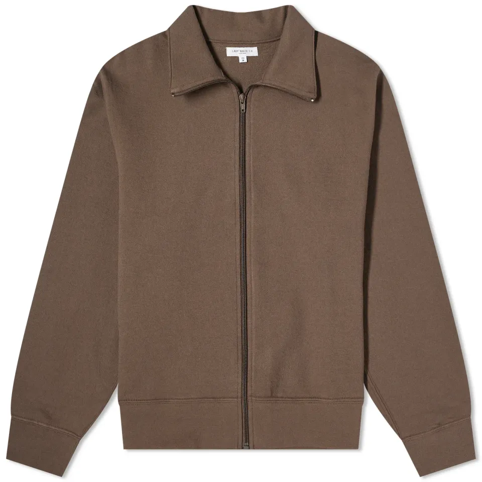 Lady White Co. Textured Full Zip Sweatshirt