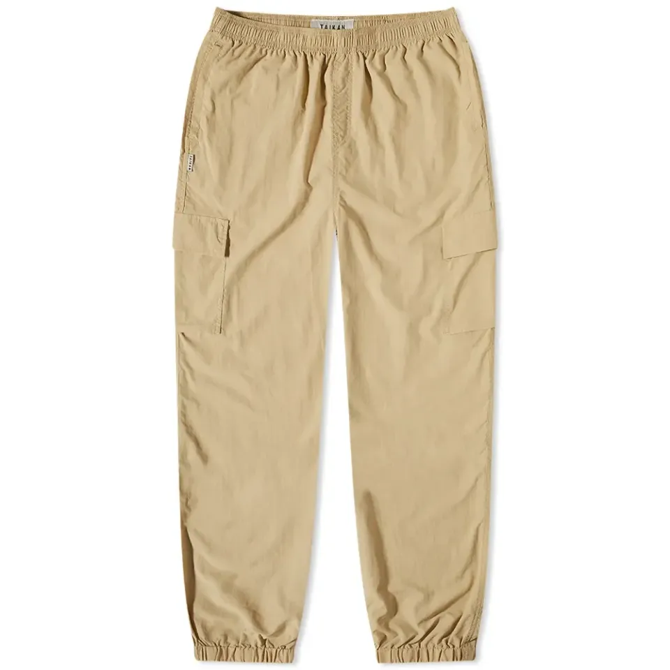 Nylon Cargo Sweat Pant