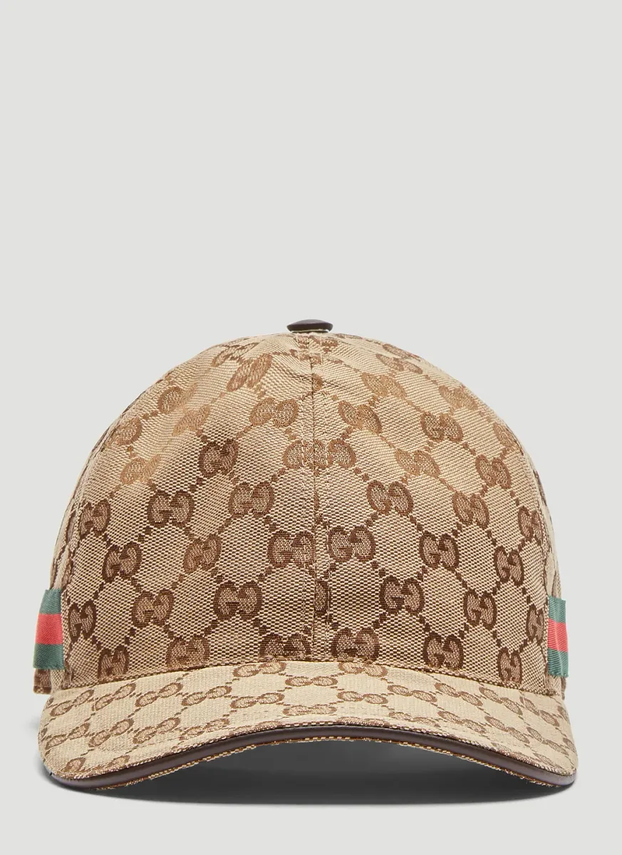 Original GG Canvas Web Baseball Cap