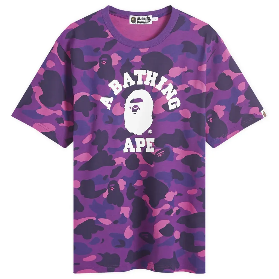 Colour Camo College T-Shirt