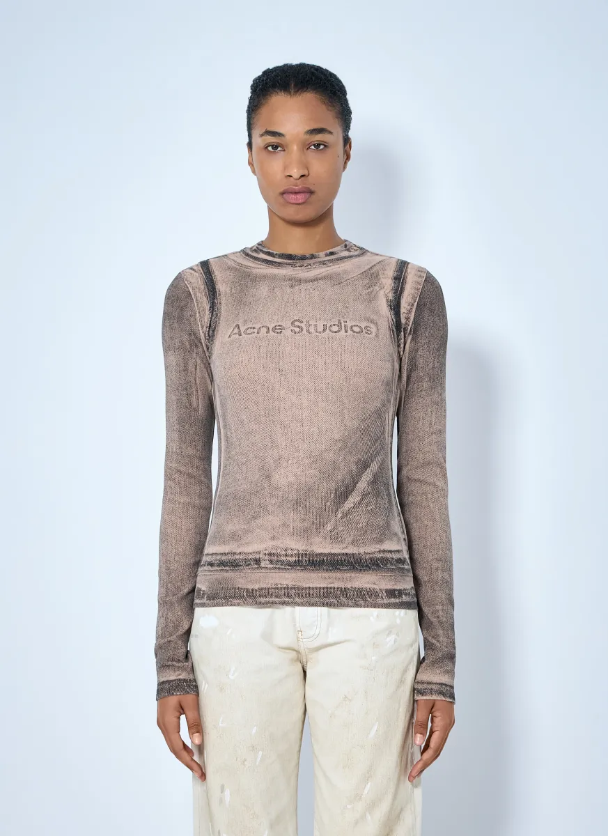Long Sleeve Logo Top