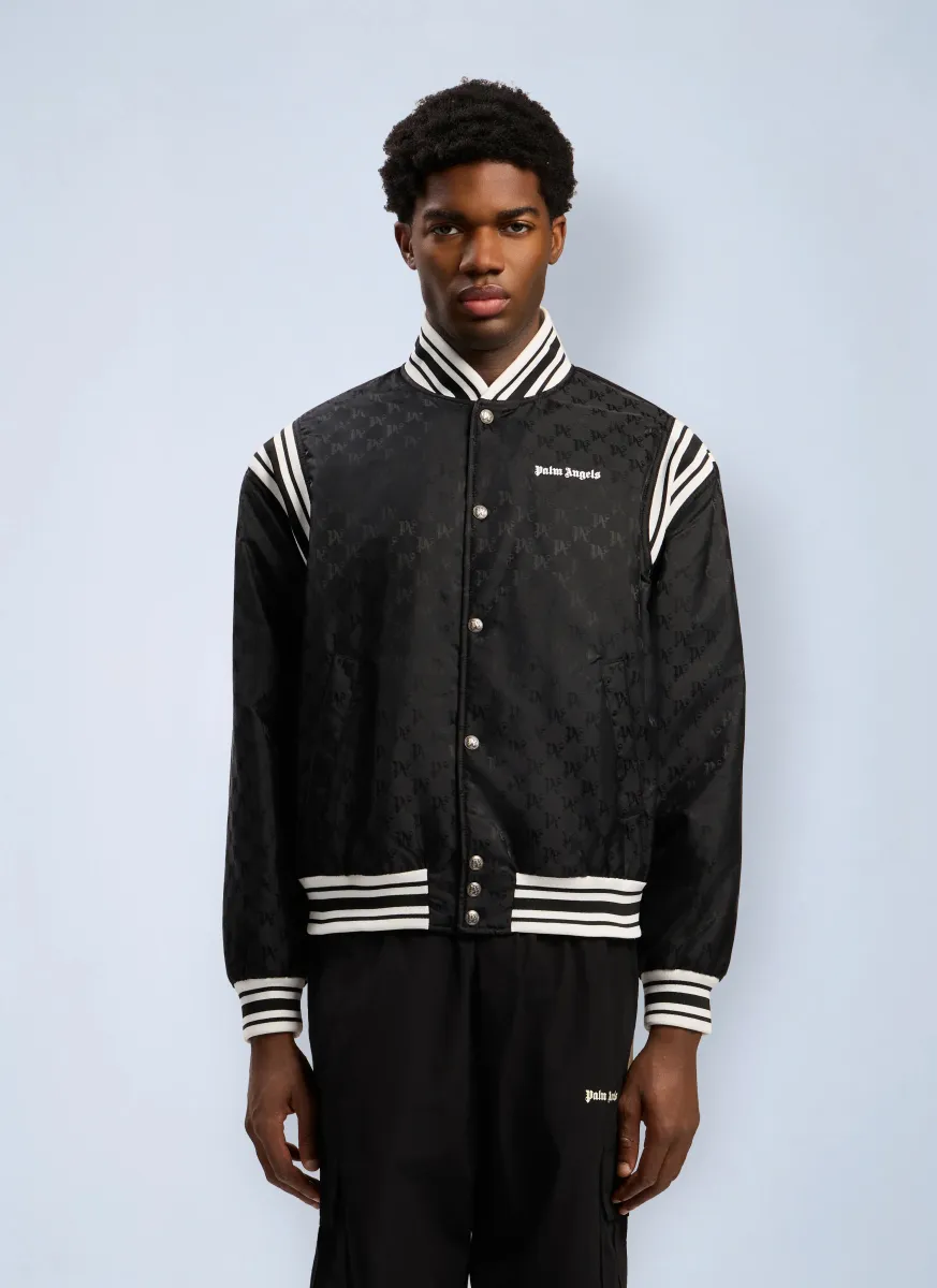 Monogram Jacquard Bomber Jacket