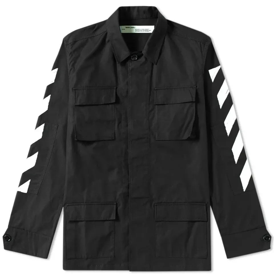Diagonals Brushed Field Jacket