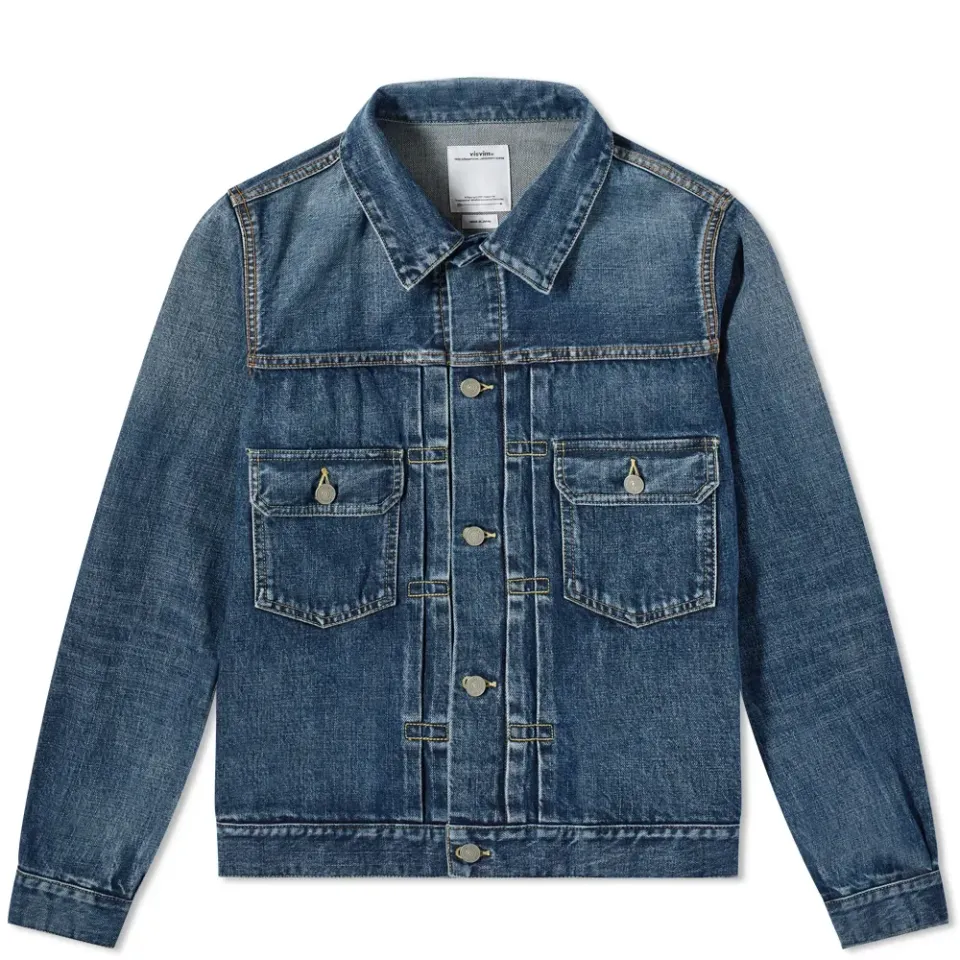 Ss101 Damaged Denim Jacket