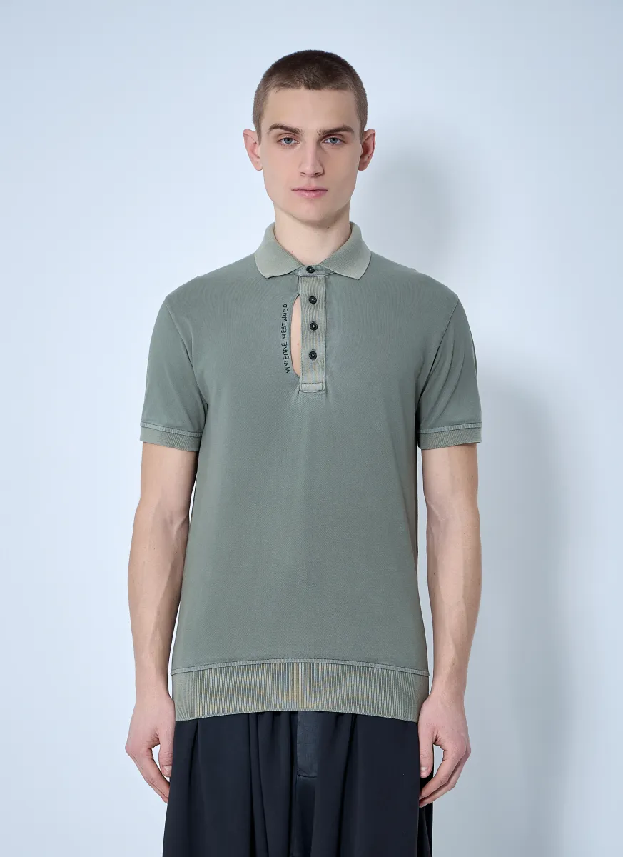 Ripped Polo Shirt