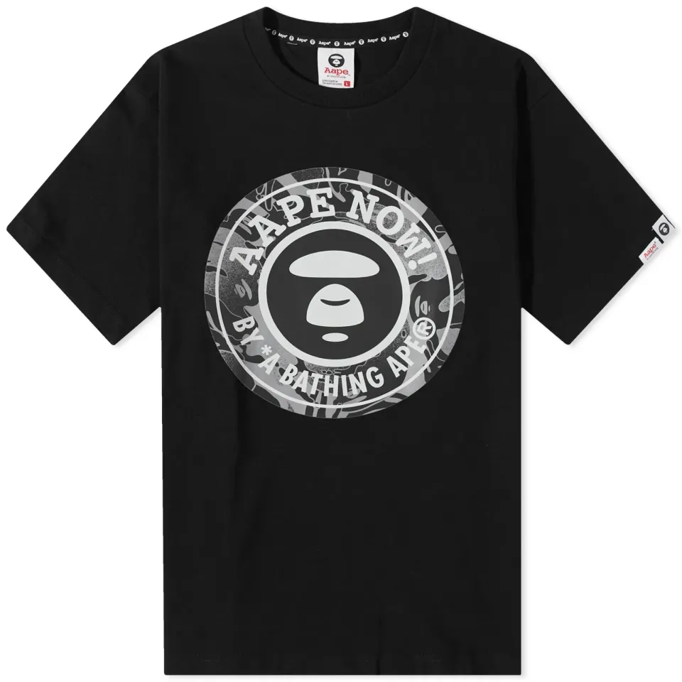 AAPE Mono Camo Stamp T-Shirt