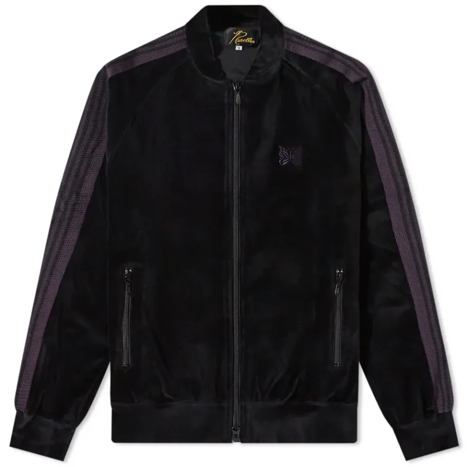 Velour Track Jacket