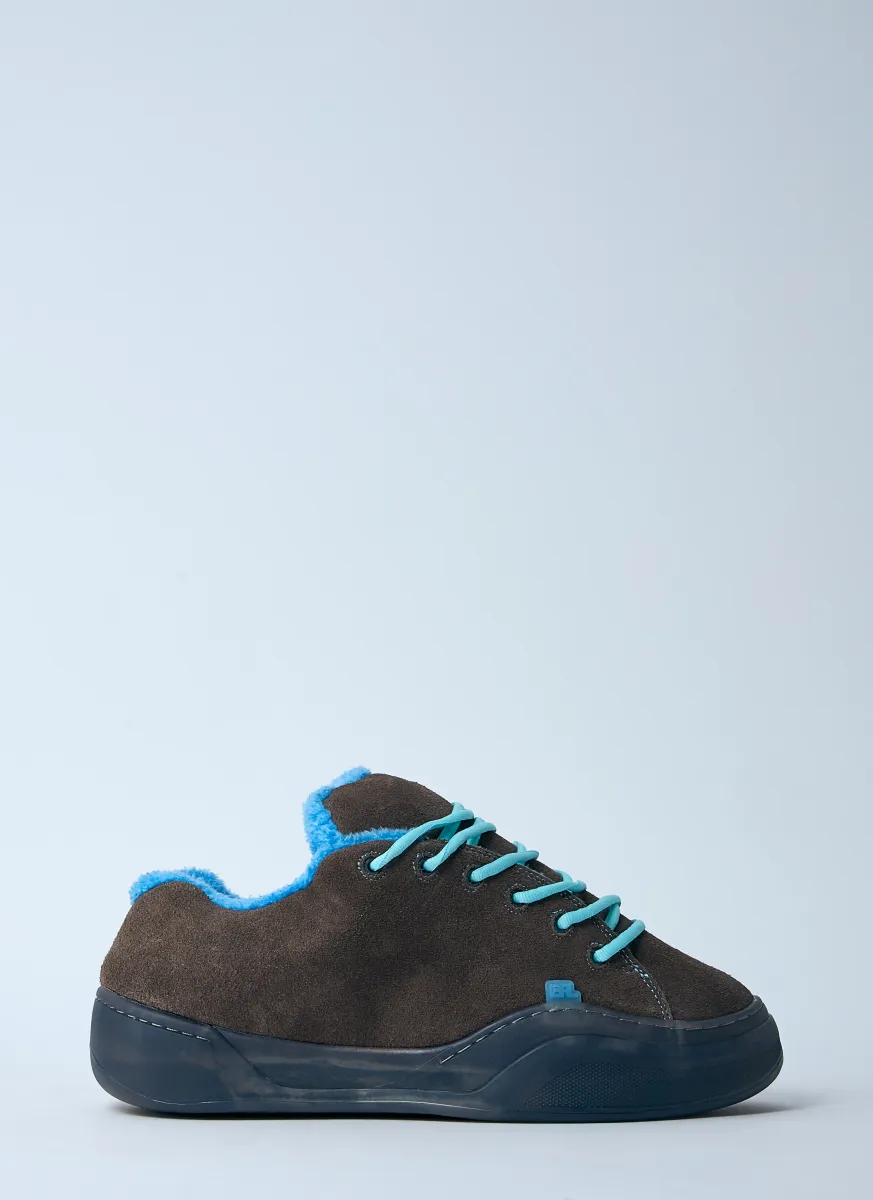 Suede Vamp Skate Sneakers