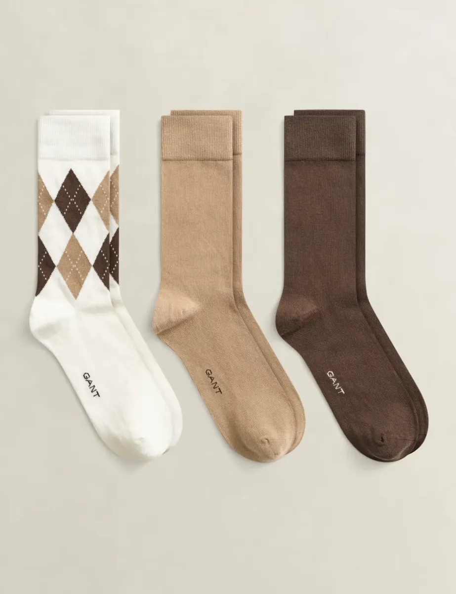 3 Pack Cotton Rich Socks