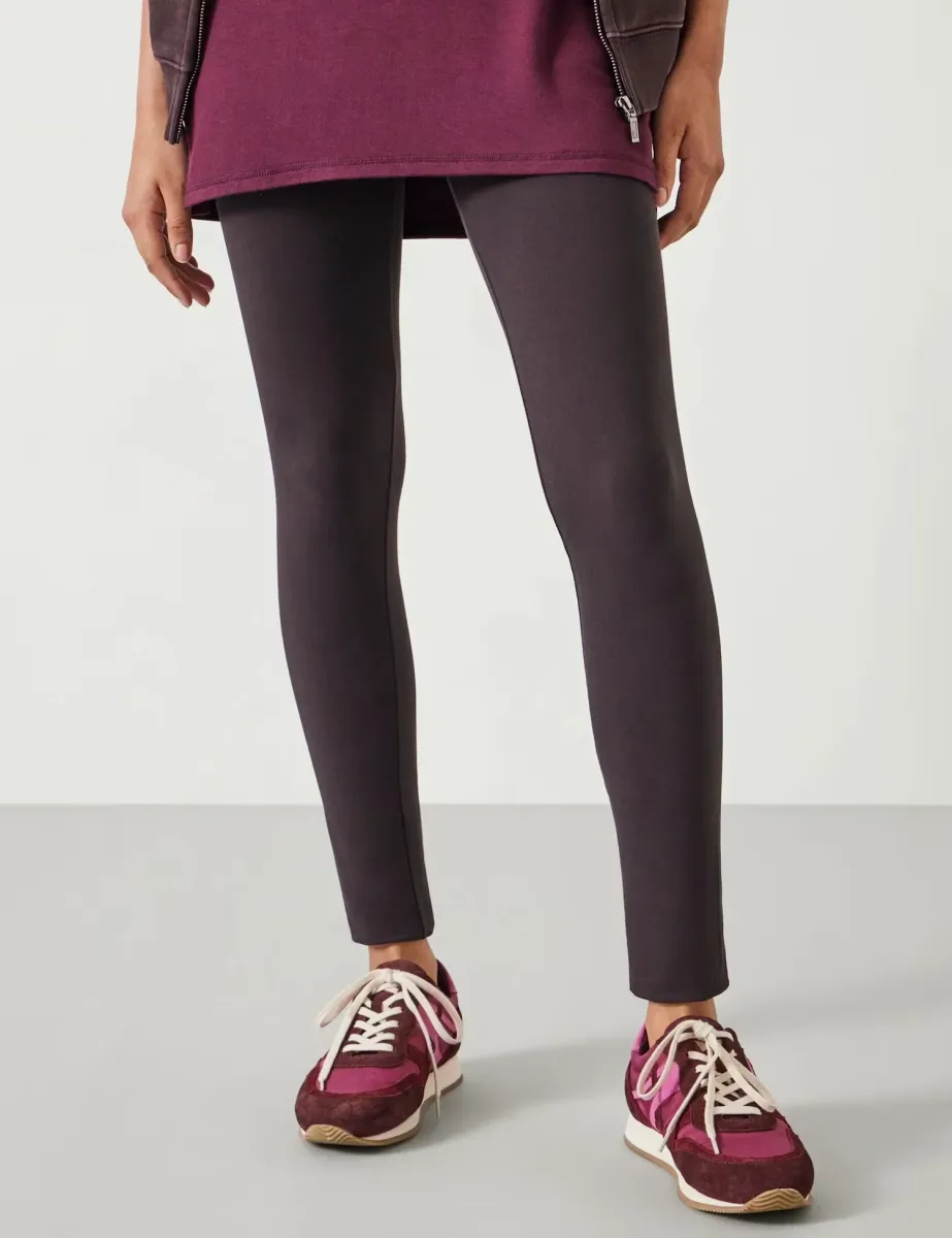 Cotton Rich Leggings Chocolate