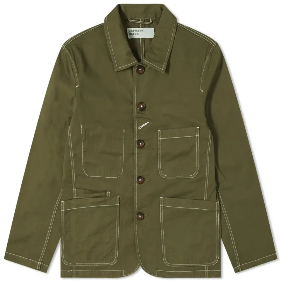 Fine Twill Bakers Jacket