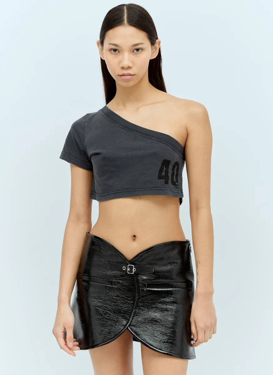 Tuba Printed Crop Top