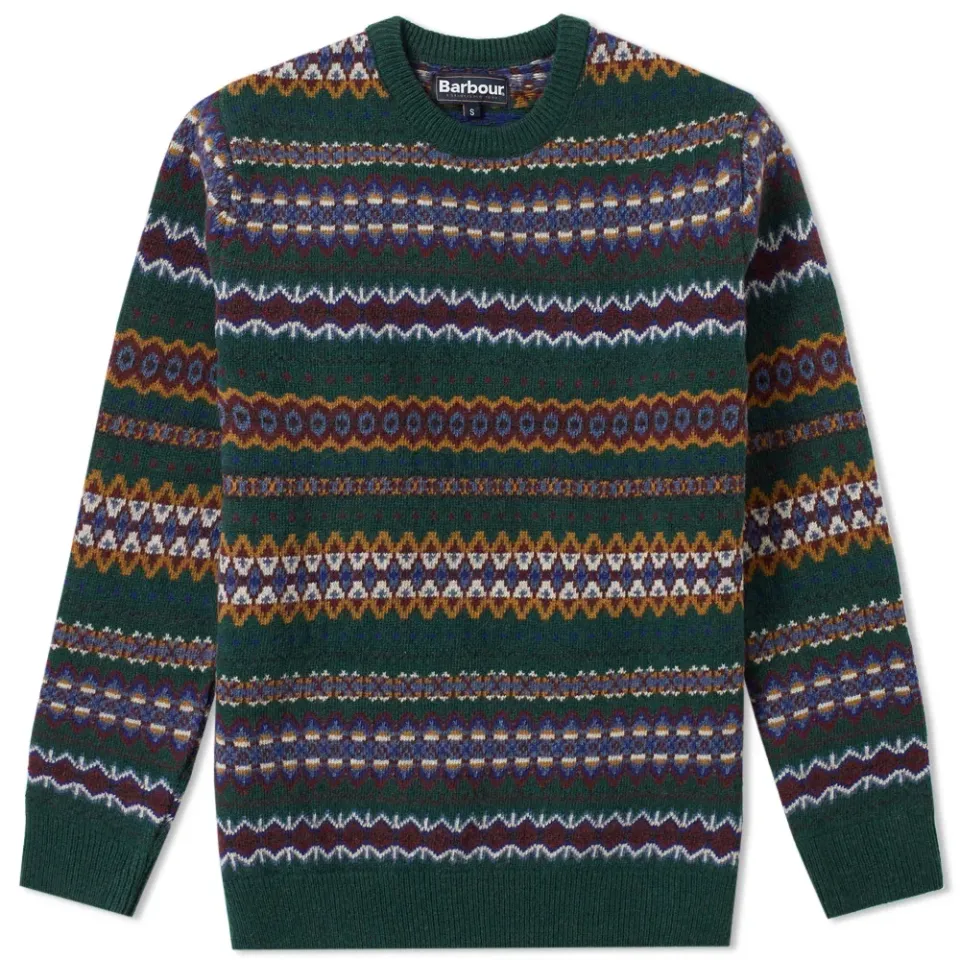 Case Fair Isle Crew Knit