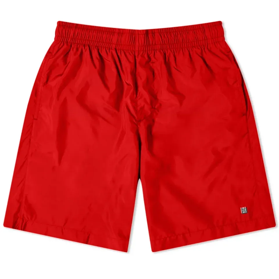 4G Patch Long Swim Shorts