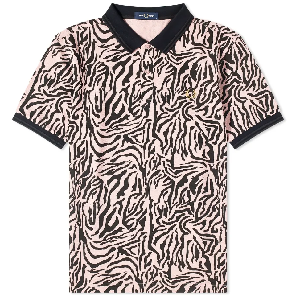 Zebra Print Polo