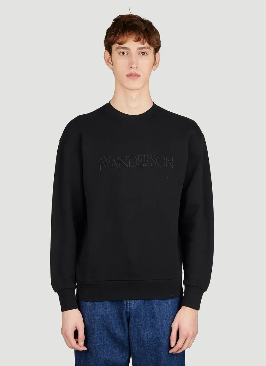Logo Embroidery Sweatshirt