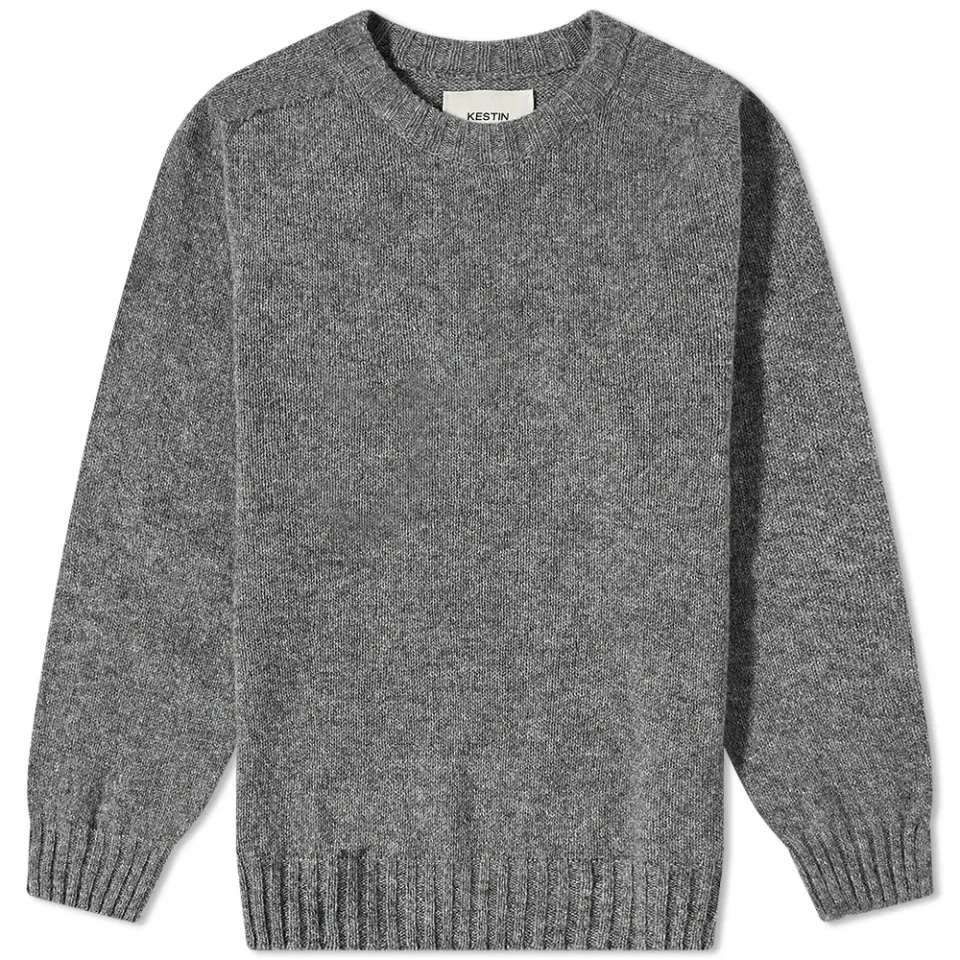 Brushed Shetland Crew Knit