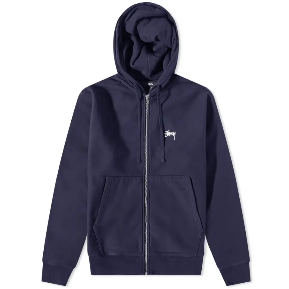 Stock Logo Zip Hoodie