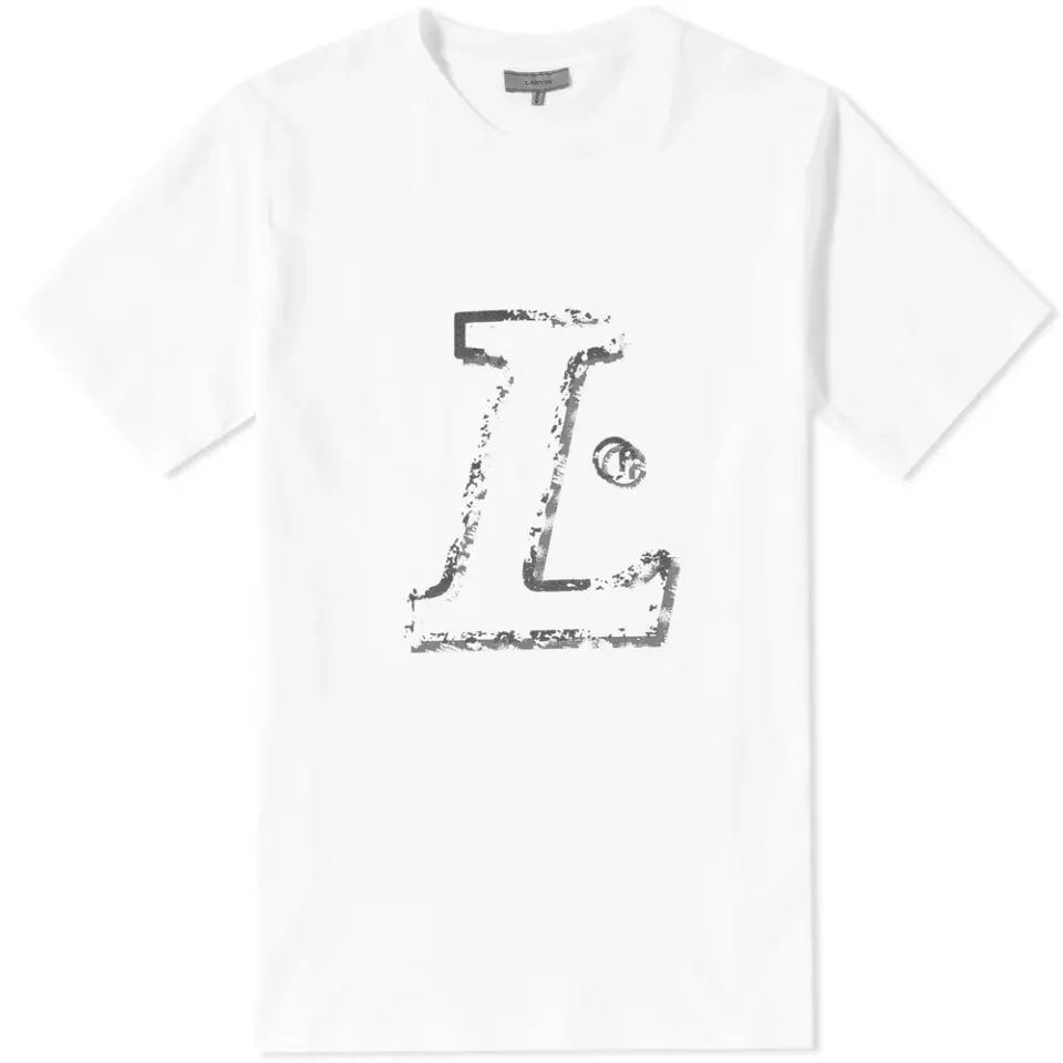 Distressed L Tee