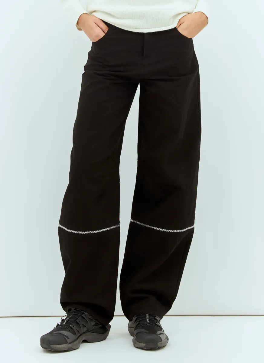 Zip Panels Jeans