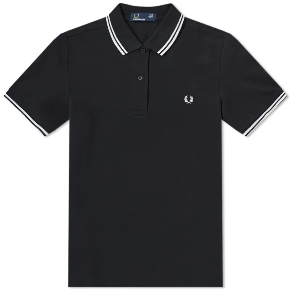 Fred Perry Women's Slim Fit Twin Tipped Polo