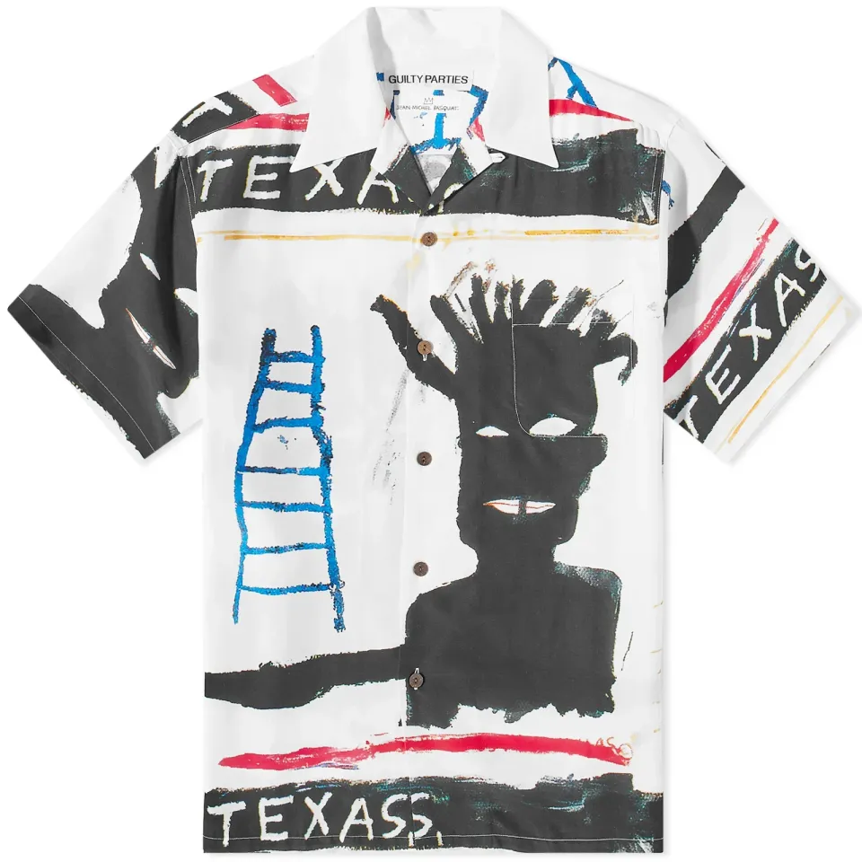 Short Sleeve Jean-Michel Basquiat Type 2 Hawaiia