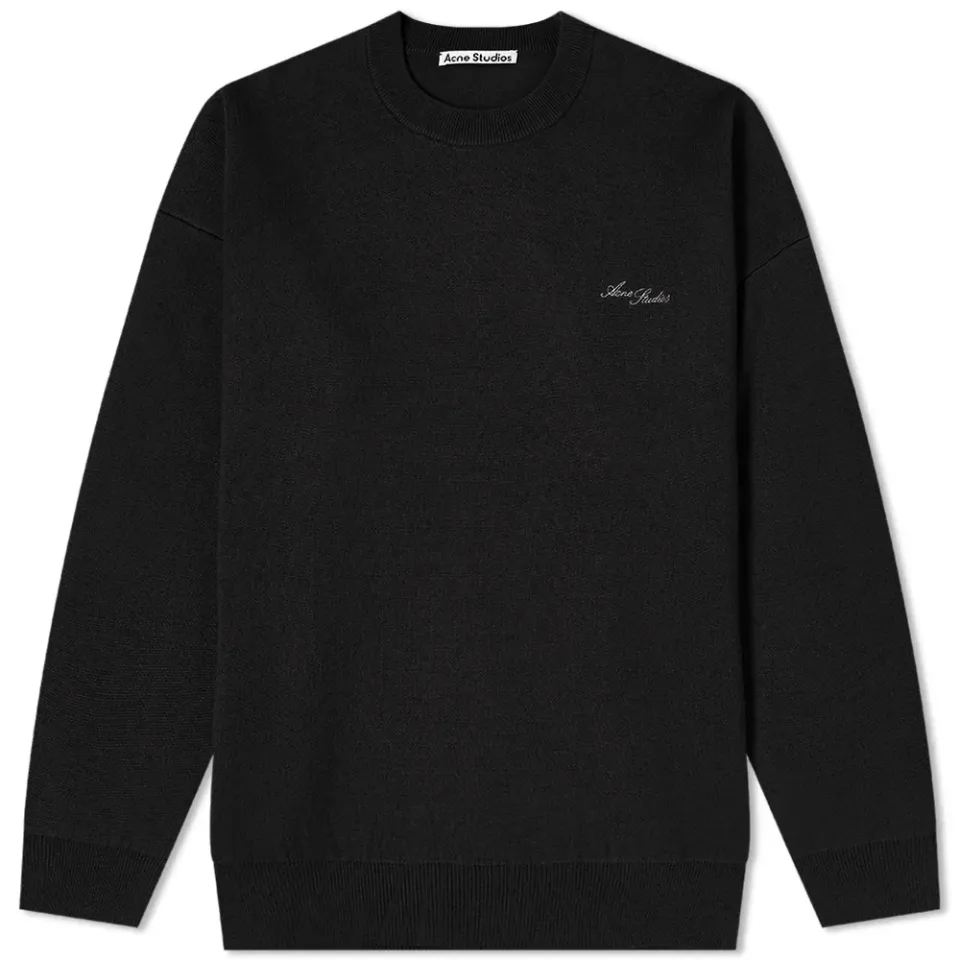 Krew Oversize Logo Crew Knit