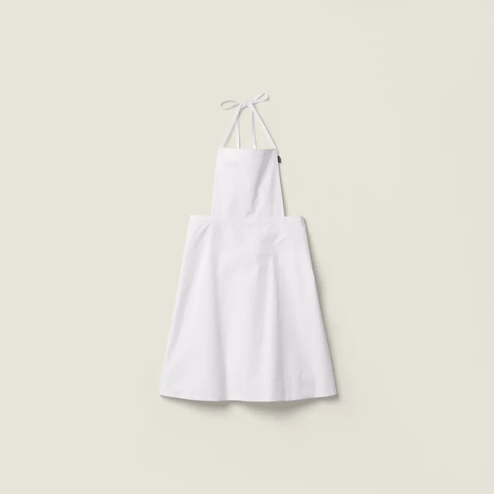 Poplin apron