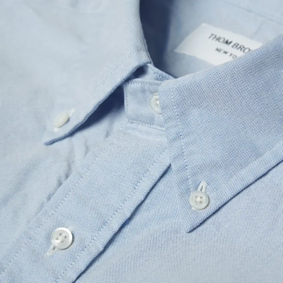 Classic Stripe Placket Oxford Shirt