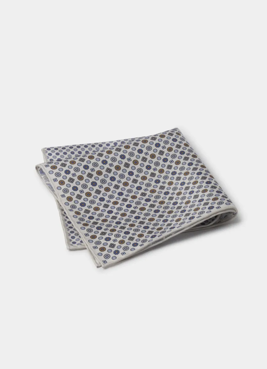 Quad Silk Pocket Square
