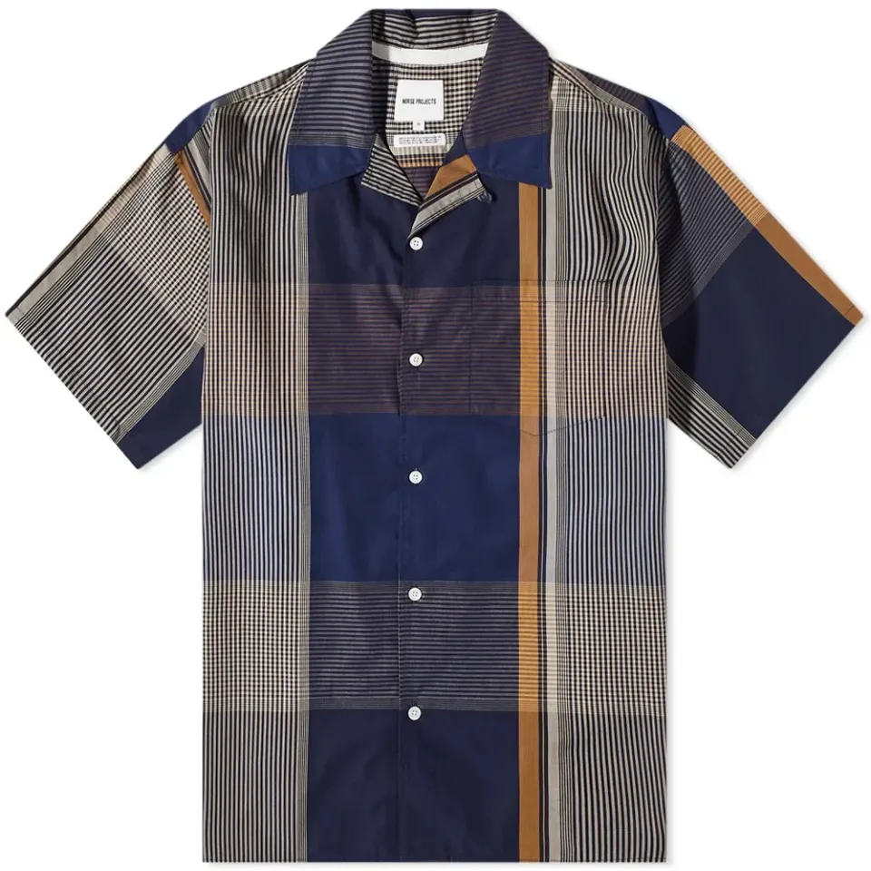 Carsten Light Check Short Sleeve Shirt