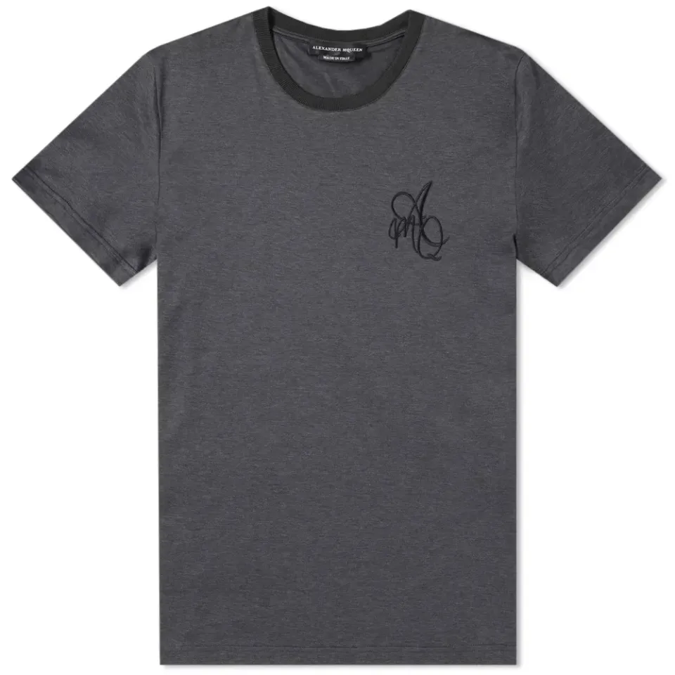 Embroidered Logo Tee