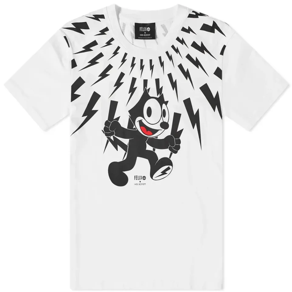 Felix The Cat Lightning Bolt T-Shirt