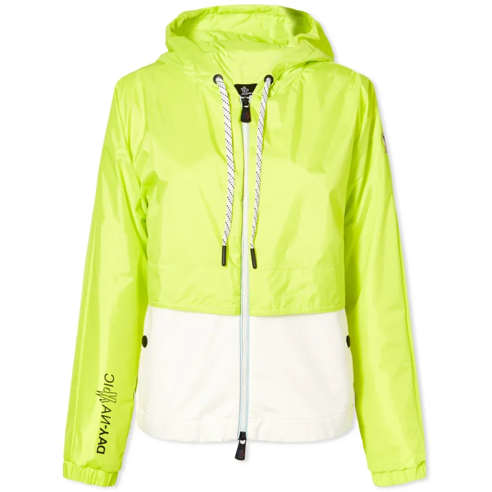 Zip Up Contrast Hoodie