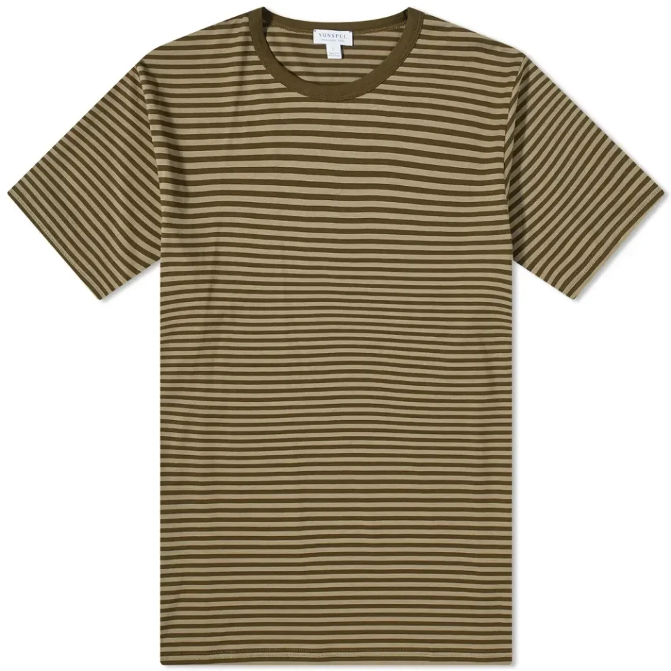 Classic Stripe Crew Neck T-Shirt