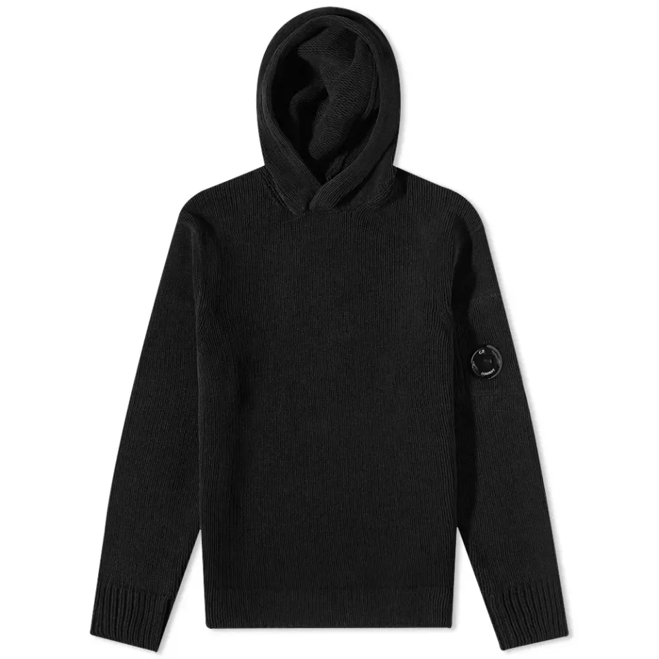 Chenille Knit Popover Hoodie