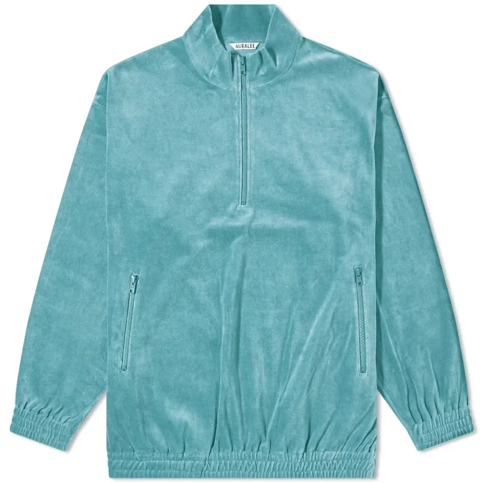 Velour Quarter Zip