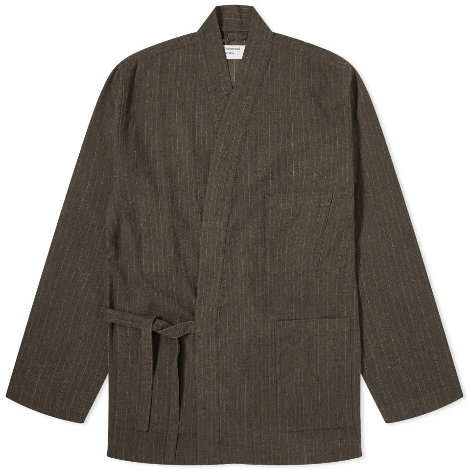 Italian Pinstripe Kyoto Work Jacket