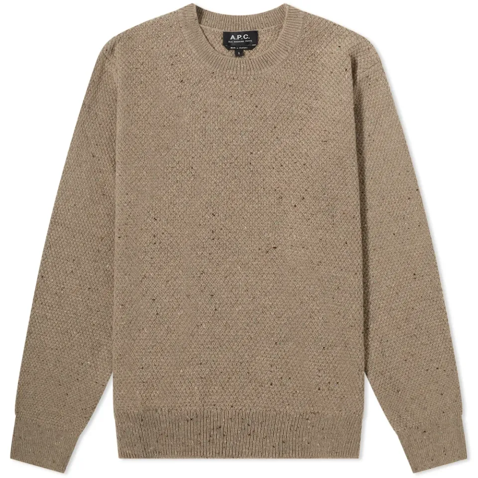 A.P.C. Jules Donegal Crew Knit