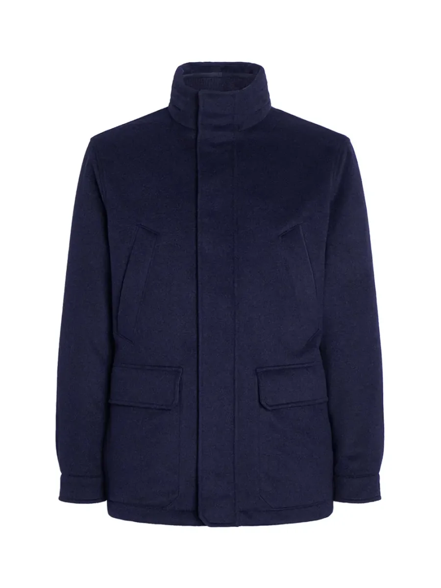 Cashmere Jacket Navy