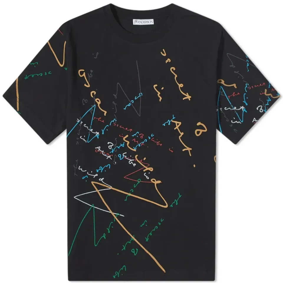 J.W. Anderson Oscar Wilde Printed T-Shirt