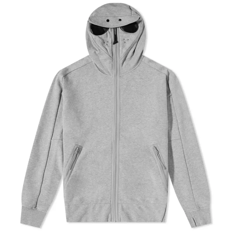 Zip Through Goggle Hoody