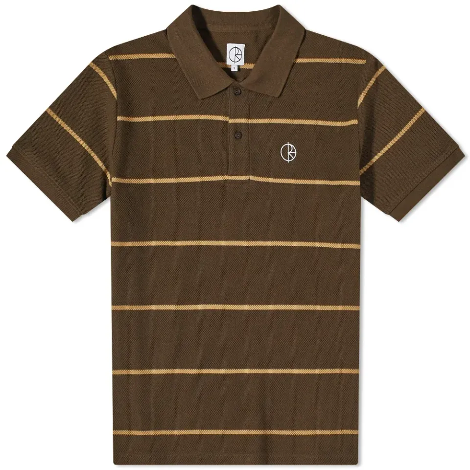Polar Skate Co. Stripe Pique Polo Shirt
