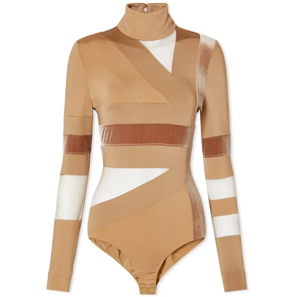 Union Jack High Neck Body