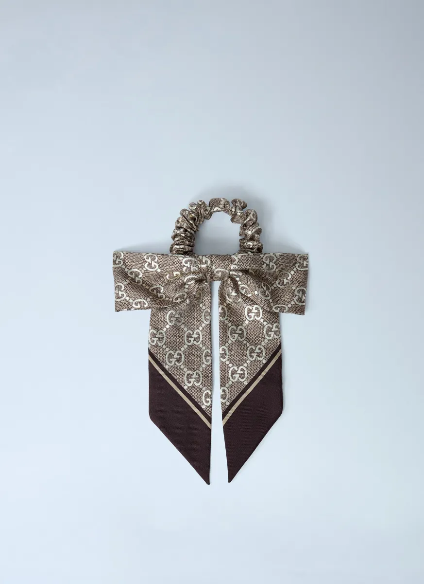 Silk Bow Scrunchie