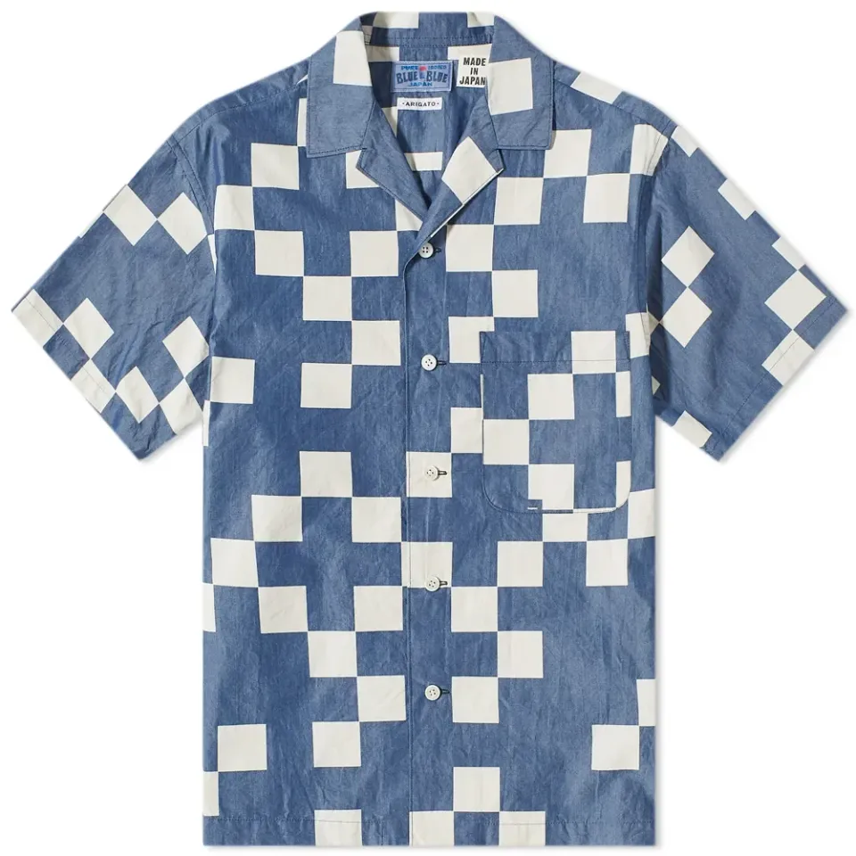 Checkerboard Bassen Vacation Shirt